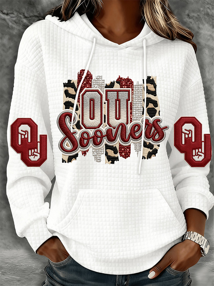 Oklahoma Sooners Merch Sooners Hoodie Game Day Outfit NFL Clothing Gift For Football Lovers 1 - Unicasport Oklahoma Sooners Merch Sooners Hoodie Game Day Outfit NFL Clothing Gift For Football Lovers