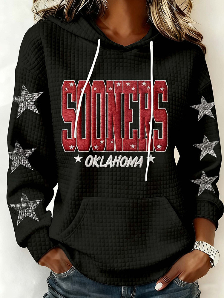 Oklahoma Sooners Merch Sooners Oklahoma Hoodie NFL Apparel Game Day Outfit Gift For Football Fans