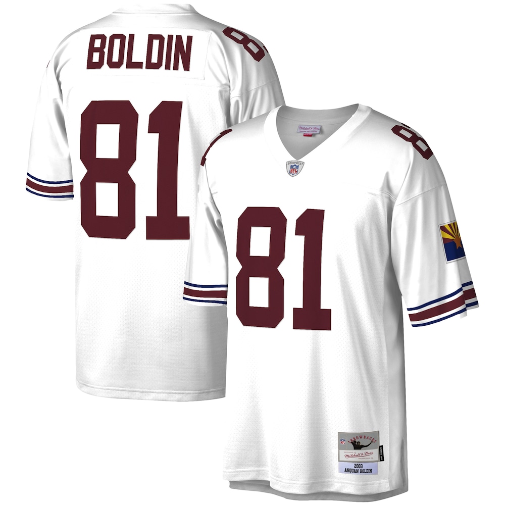 Arizona Cardinals Merch - Men's Anquan Boldin Legacy Replica Jersey, White - Football Fan Birthday Gift 1 - Unicasport Arizona Cardinals Merch - Men's Anquan Boldin Legacy Replica Jersey, White - Football Fan Birthday Gift