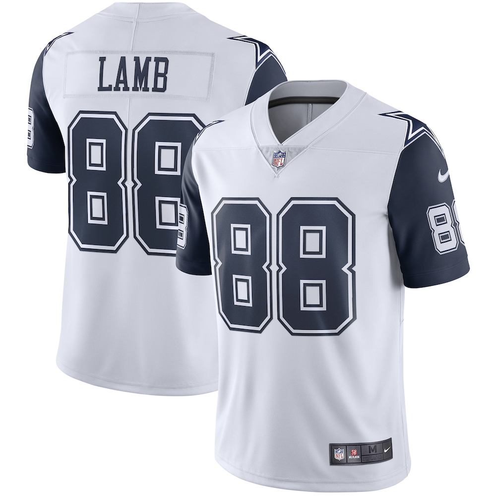 Dallas Cowboys Merch - Men's CeeDee Lamb 2nd Alternate Vapor Limited Jersey, White 1 - Unicasport Dallas Cowboys Merch - Men's CeeDee Lamb 2nd Alternate Vapor Limited Jersey, White