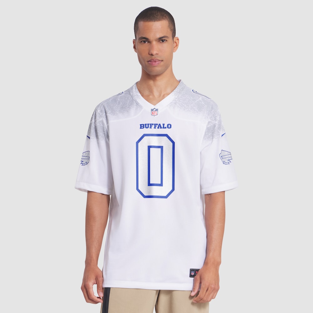 Buffalo Bills Merch - Men's Keon Coleman 2025 Rivalries Collection Game Jersey, White 1 - Unicasport Buffalo Bills Merch - Men's Keon Coleman 2025 Rivalries Collection Game Jersey, White