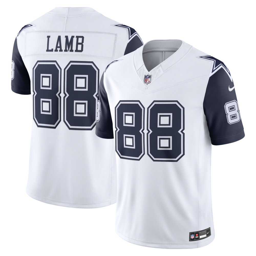 Dallas Cowboys Merch - Men's CeeDee Lamb Alternate Vapor F.U.S.E. Stitched Limited Jersey, White 1 - Unicasport Dallas Cowboys Merch - Men's CeeDee Lamb Alternate Vapor F.U.S.E. Stitched Limited Jersey, White