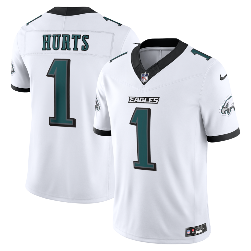Philadelphia Eagles Merch - Men's Jalen Hurts Vapor F.U.S.E. Stitched Limited Jersey, White 1 - Unicasport Philadelphia Eagles Merch - Men's Jalen Hurts Vapor F.U.S.E. Stitched Limited Jersey, White
