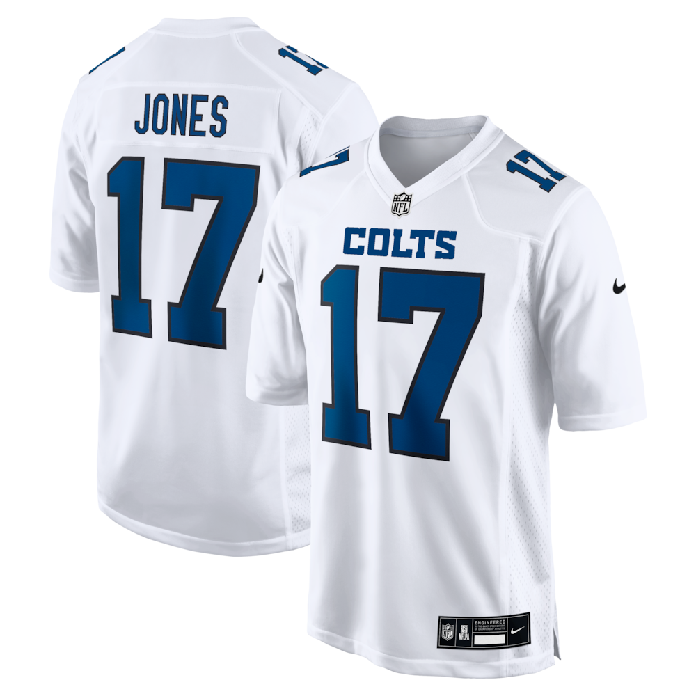 Indianapolis Colts Merch - Men's Daniel Jones Tundra Fashion Game Jersey, White 1 - Unicasport Indianapolis Colts Merch - Men's Daniel Jones Tundra Fashion Game Jersey, White