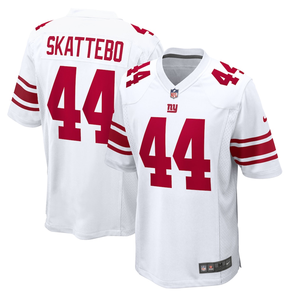 New York Giants Merch - Men's Cam Skattebo Game Jersey, White - Best Gift For A Football Lover 1 - Unicasport New York Giants Merch - Men's Cam Skattebo Game Jersey, White - Best Gift For A Football Lover