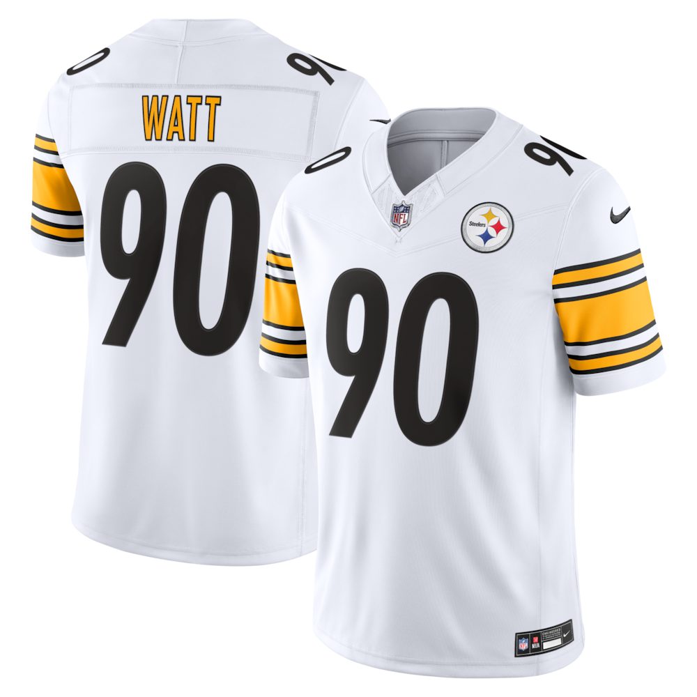 Pittsburgh Steelers Merch - Men's T.J. Watt Vapor F.U.S.E. Stitched Limited Jersey, White For Adults 1 - Unicasport Pittsburgh Steelers Merch - Men's T.J. Watt Vapor F.U.S.E. Stitched Limited Jersey, White For Adults