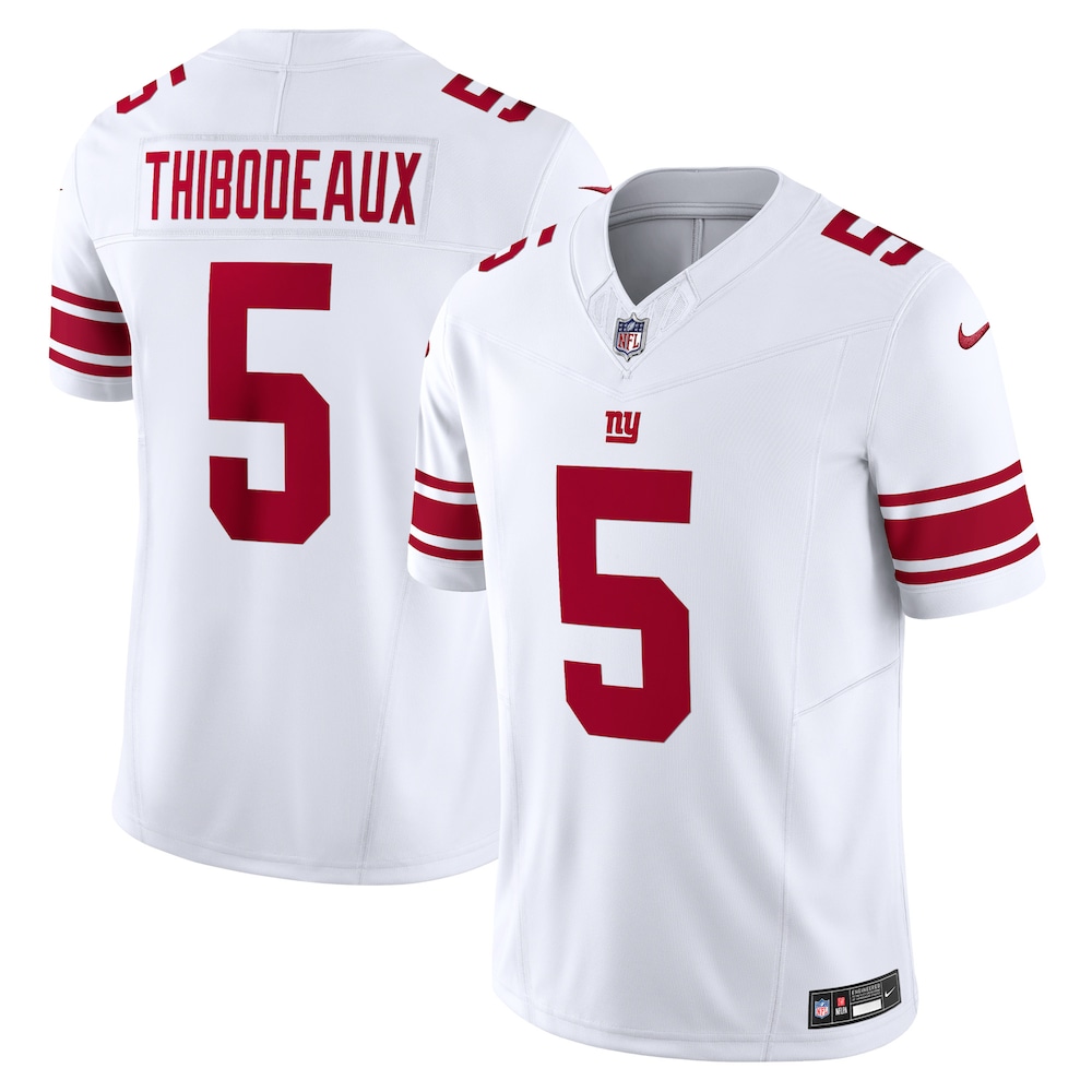 New York Giants Merch - Men's Kayvon Thibodeaux Vapor F.U.S.E. Limited Jersey, White 1 - Unicasport New York Giants Merch - Men's Kayvon Thibodeaux Vapor F.U.S.E. Limited Jersey, White
