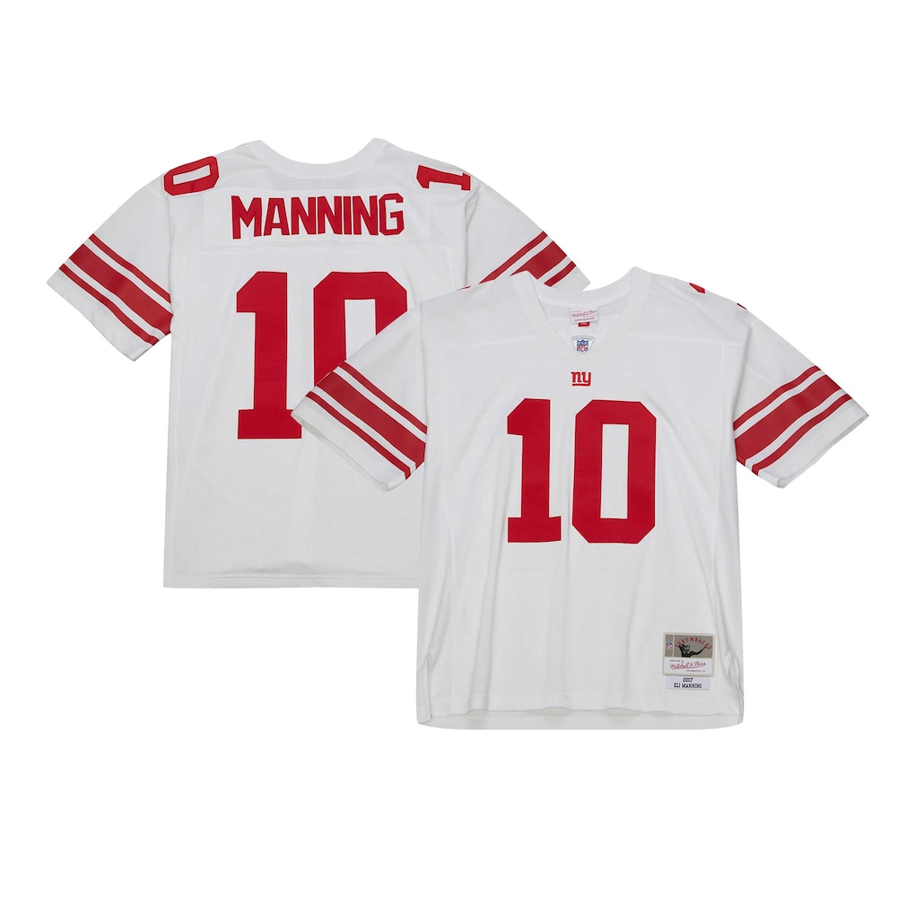 New York Giants Merch - Men's Eli Manning Legacy Replica Jersey, White 1 - Unicasport New York Giants Merch - Men's Eli Manning Legacy Replica Jersey, White