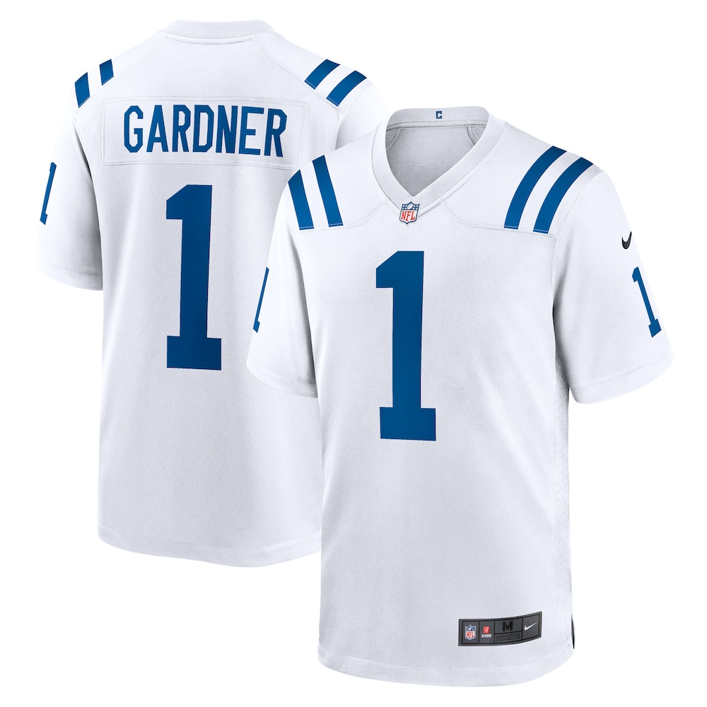 Indianapolis Colts Merch - Men's Ahmad Sauce Gardner Game Jersey, White 1 - Unicasport Indianapolis Colts Merch - Men's Ahmad Sauce Gardner Game Jersey, White