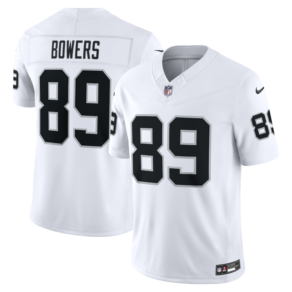 Las Vegas Raiders Merch - Men's Brock Bowers Vapor F.U.S.E. Stitched Limited Jersey, White 1 - Unicasport Las Vegas Raiders Merch - Men's Brock Bowers Vapor F.U.S.E. Stitched Limited Jersey, White