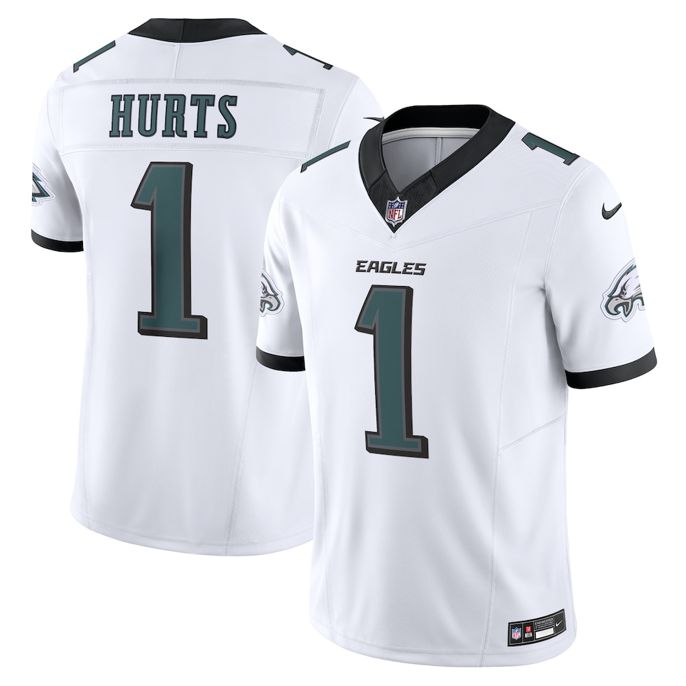Philadelphia Eagles Merch - Men's Jalen Hurts Vapor F.U.S.E. Limited Jersey, White 1 - Unicasport Philadelphia Eagles Merch - Men's Jalen Hurts Vapor F.U.S.E. Limited Jersey, White