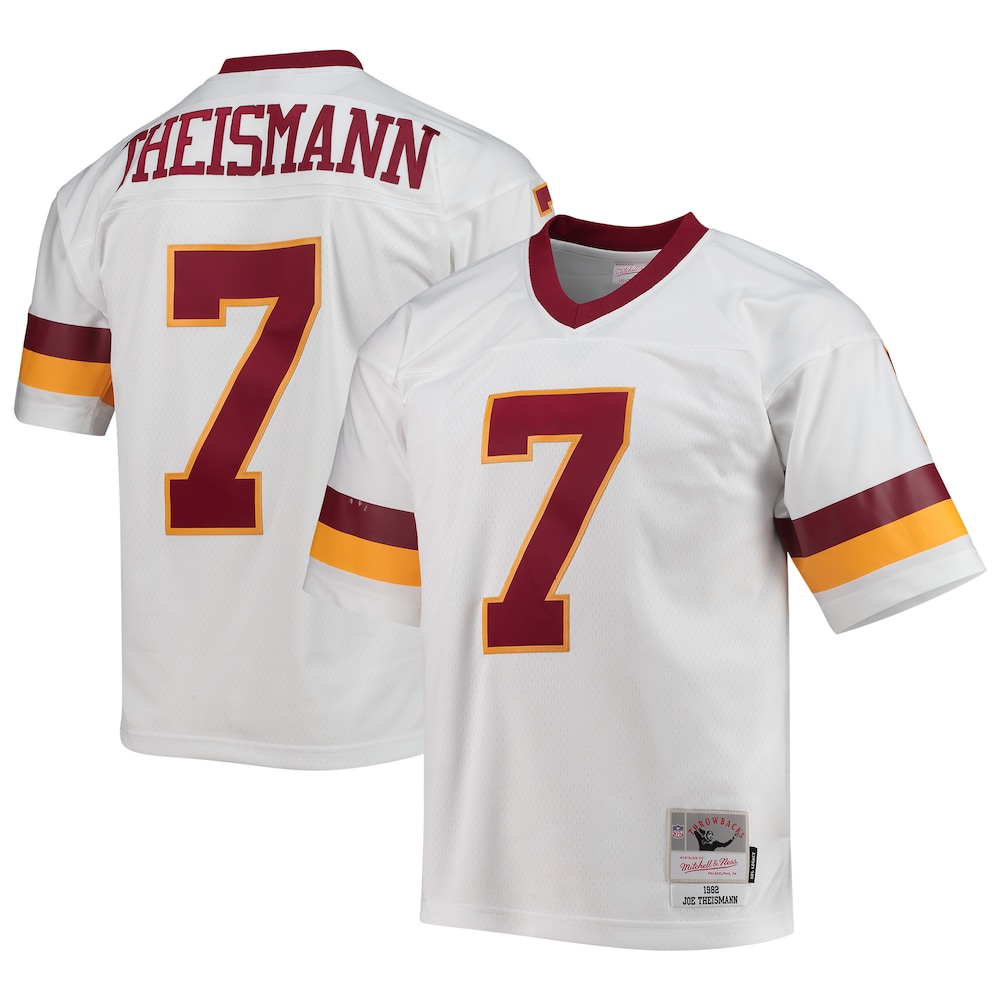 Washington Commanders Merch - Men's Washington Football Team Joe Theismann Legacy Replica Jersey, White