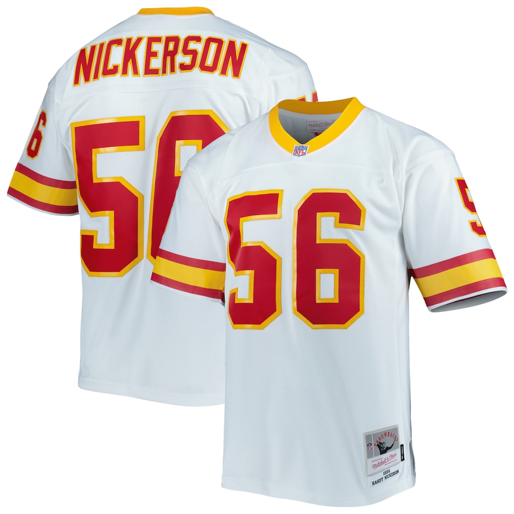 Tampa Bay Buccaneers Merch - Men's Hardy Nickerson Legacy Replica Jersey, White 1 - Unicasport Tampa Bay Buccaneers Merch - Men's Hardy Nickerson Legacy Replica Jersey, White