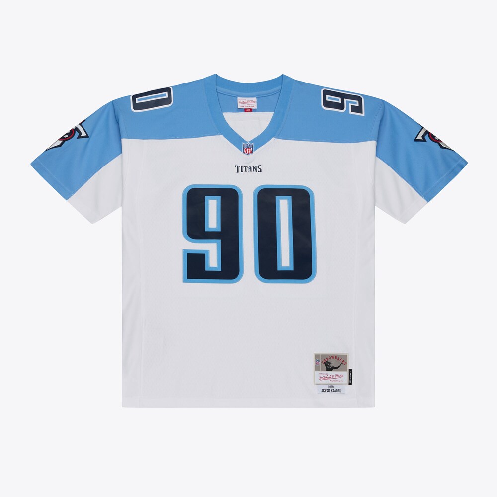 Tennessee Titans Merch - Men's Jevon Kearse Retired Legacy Replica Player Jersey, White 1 - Unicasport Tennessee Titans Merch - Men's Jevon Kearse Retired Legacy Replica Player Jersey, White