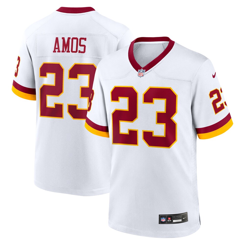 Washington Commanders Merch - Men's Trey Amos Game Super Bowl Era Jersey, White 1 - Unicasport Washington Commanders Merch - Men's Trey Amos Game Super Bowl Era Jersey, White