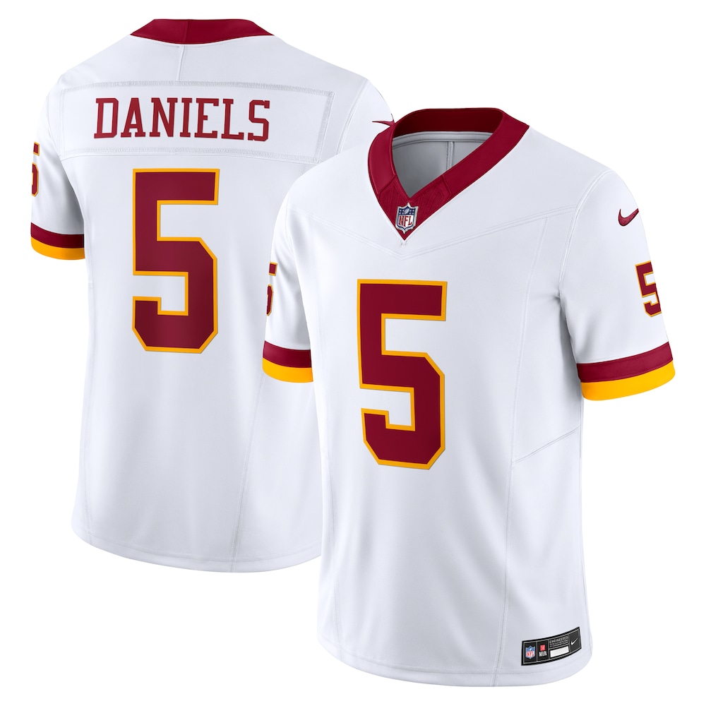 Washington Commanders Merch - Men's Jayden Daniels Vapor F.U.S.E. Limited Super Bowl Era Jersey, White 1 - Unicasport Washington Commanders Merch - Men's Jayden Daniels Vapor F.U.S.E. Limited Super Bowl Era Jersey, White