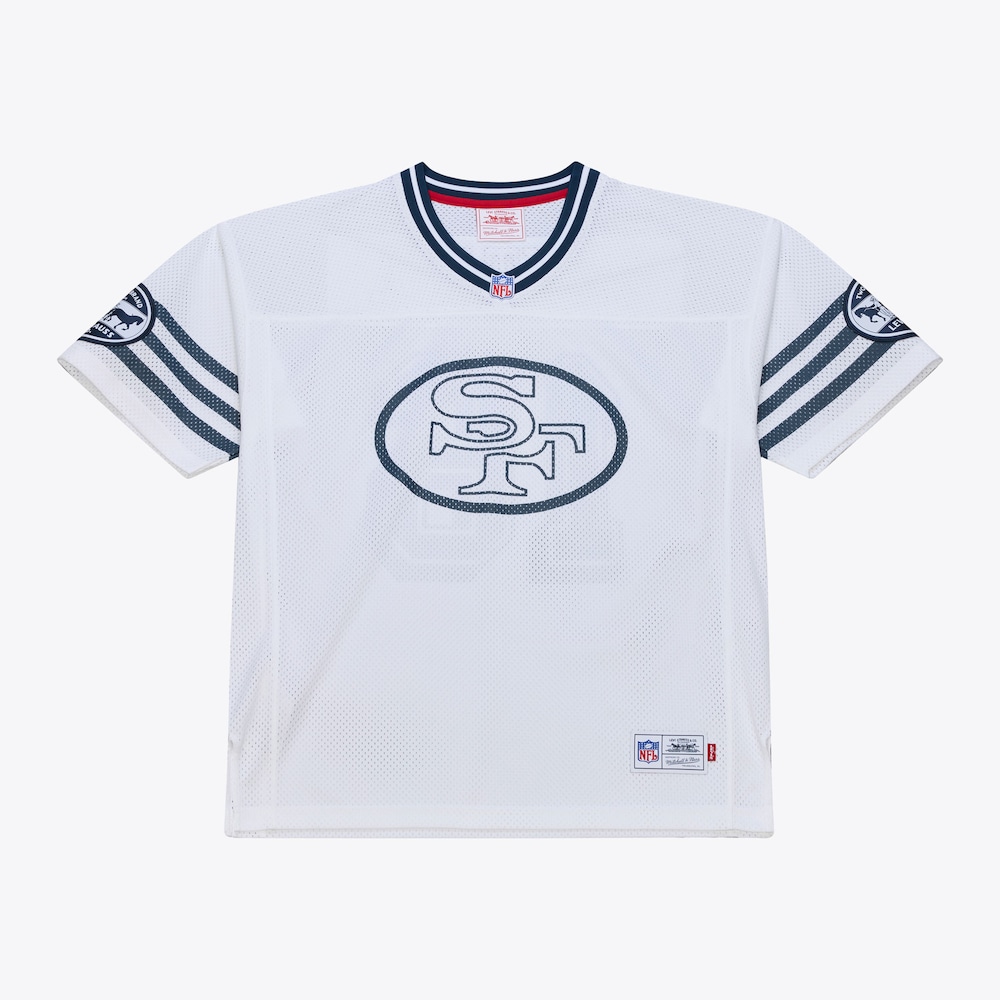 San Francisco 49ers Merch - Unisex Joe Montana x Levi's Legacy Jersey, White 1 - Unicasport San Francisco 49ers Merch - Unisex Joe Montana x Levi's Legacy Jersey, White