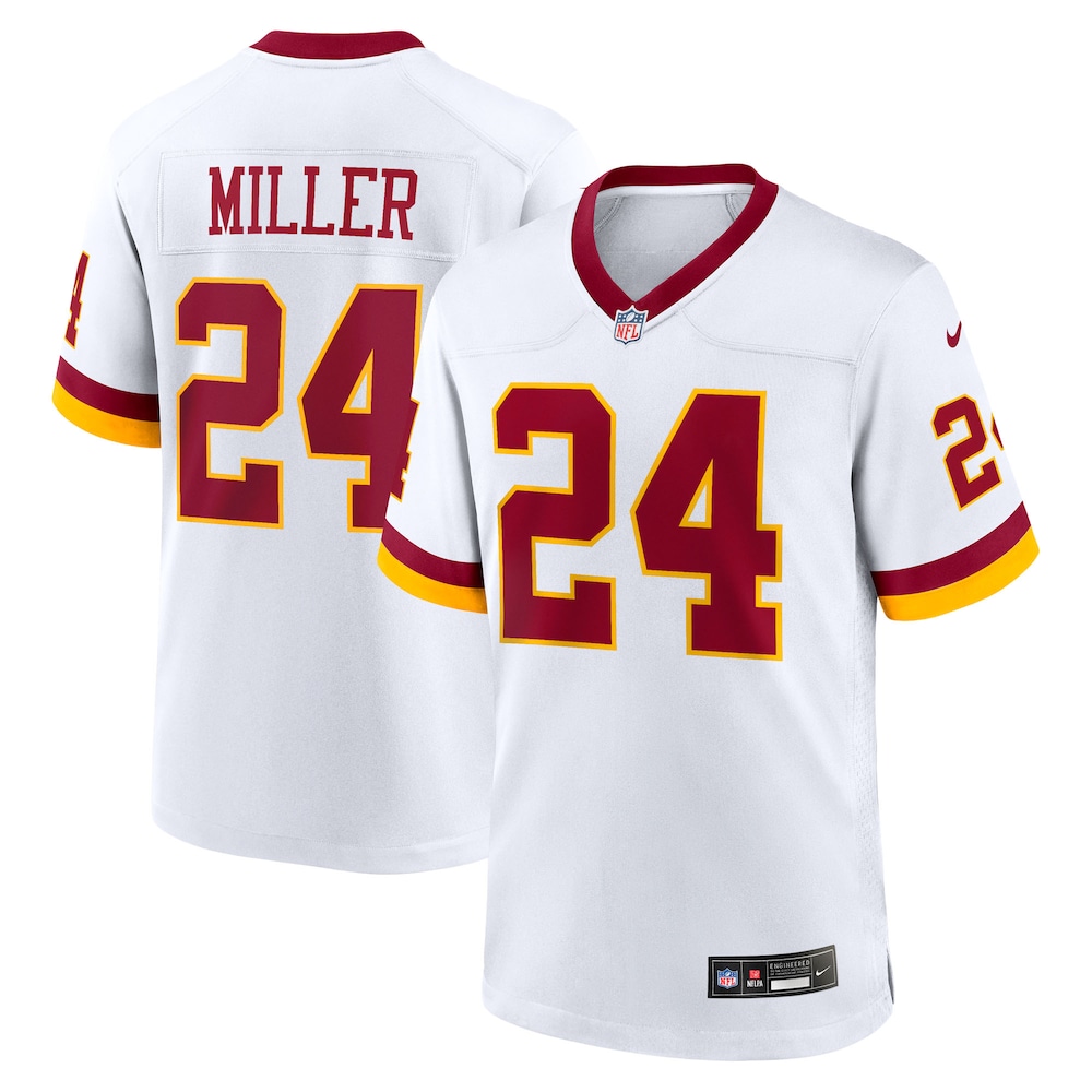 Washington Commanders Merch - Men's Von Miller Game Super Bowl Era Jersey, White 1 - Unicasport Washington Commanders Merch - Men's Von Miller Game Super Bowl Era Jersey, White
