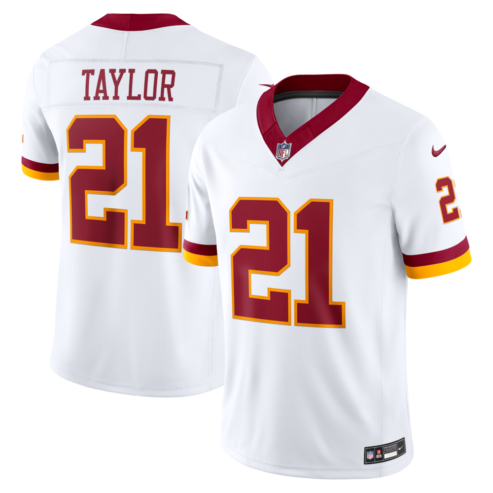 Washington Commanders Merch - Men's Sean Taylor Vapor F.U.S.E. Stitched Retired Limited Jersey, White - Presents For Football Fans 1 - Unicasport Washington Commanders Merch - Men's Sean Taylor Vapor F.U.S.E. Stitched Retired Limited Jersey, White - Presents For Football Fans