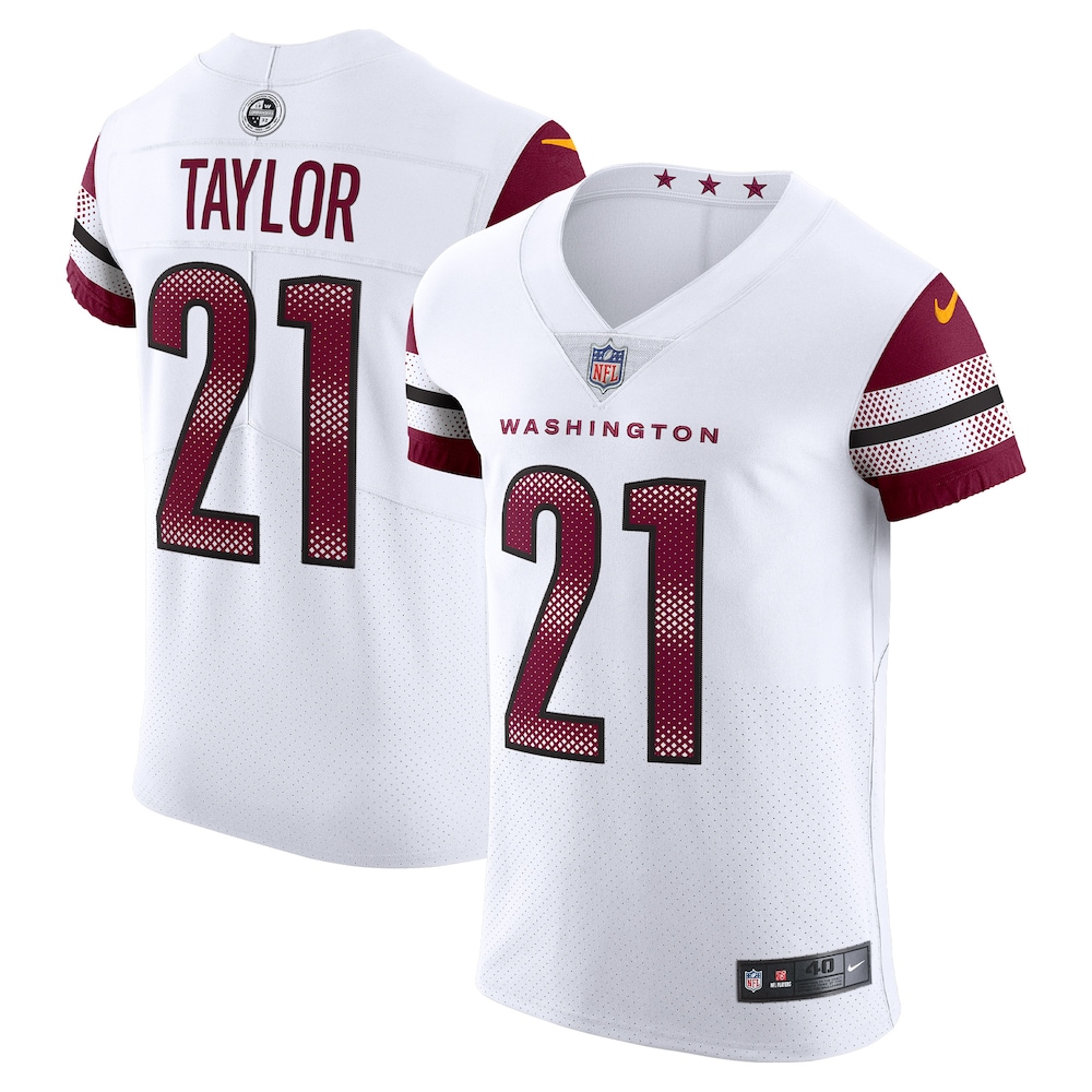 Washington Commanders Merch - Men's Sean Taylor Vapor Elite Retired Player Jersey, White 1 - Unicasport Washington Commanders Merch - Men's Sean Taylor Vapor Elite Retired Player Jersey, White