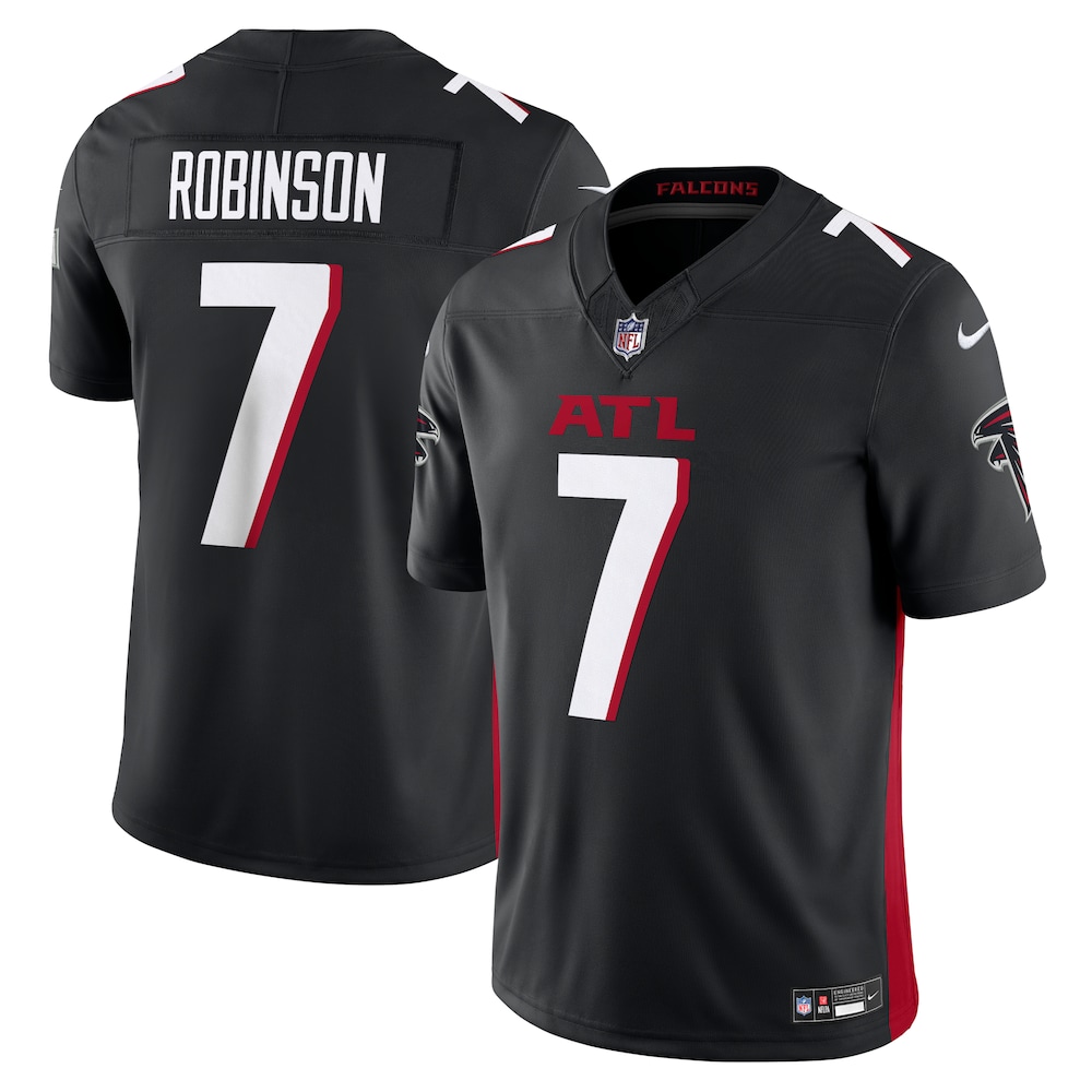 Atlanta Falcons Merch - Men's Bijan Robinson Vapor F.U.S.E. Limited Jersey, Black