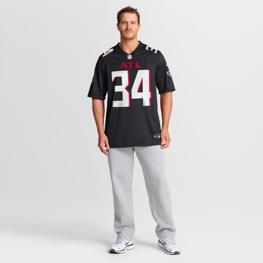 Atlanta Falcons Merch - Men's Ray Buchanan Game Retired Player Jersey, Black 1 - Unicasport Atlanta Falcons Merch - Men's Ray Buchanan Game Retired Player Jersey, Black