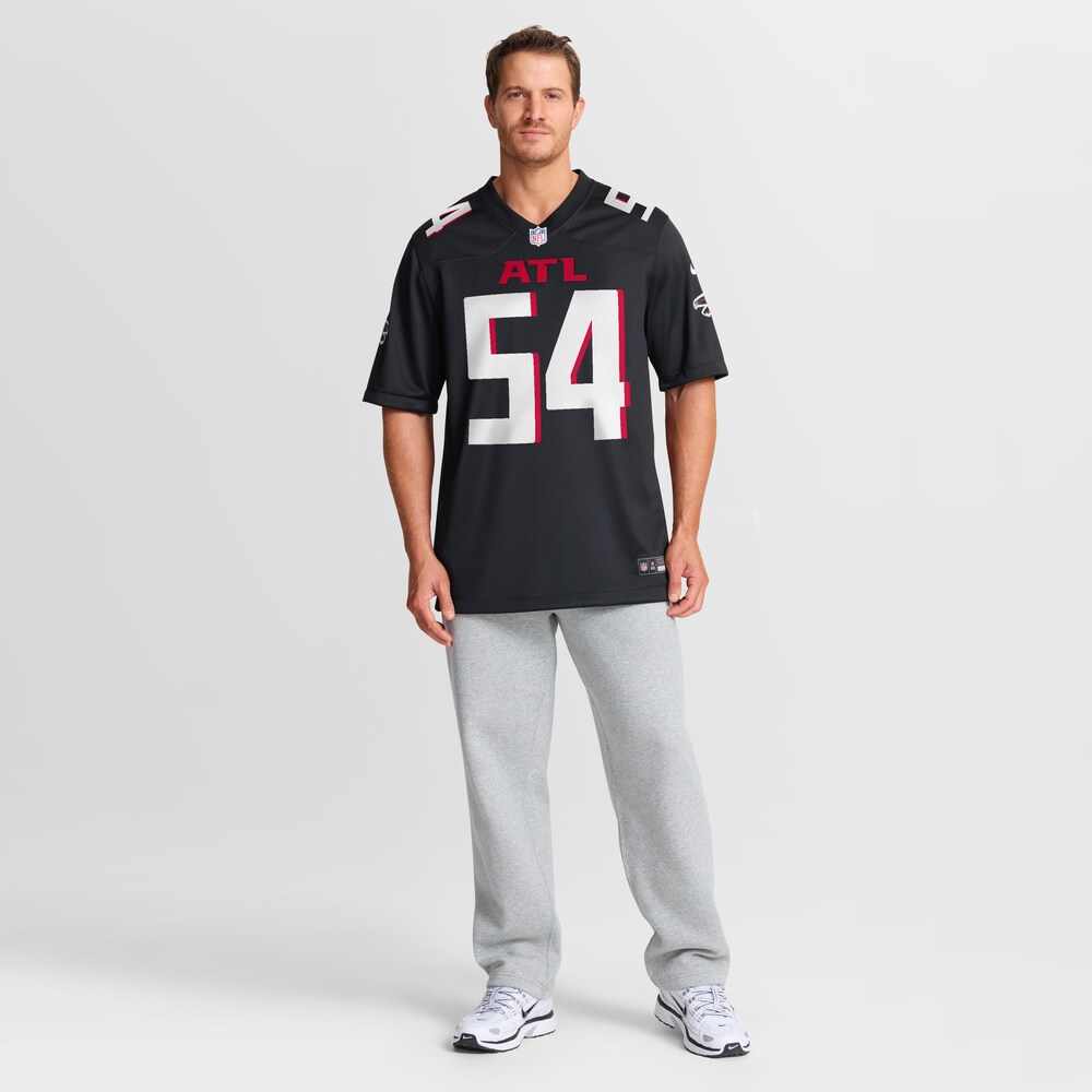 Atlanta Falcons Merch - Men's Brandon Dorlus Team Game Jersey, Black For Adults 1 - Unicasport Atlanta Falcons Merch - Men's Brandon Dorlus Team Game Jersey, Black For Adults