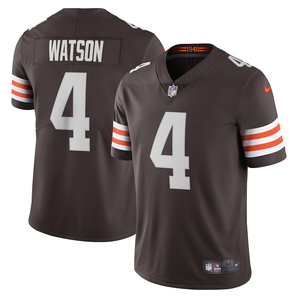 Cleveland Browns Merch - Men's Deshaun Watson Vapor Limited Jersey, Brown 1 - Unicasport Cleveland Browns Merch - Men's Deshaun Watson Vapor Limited Jersey, Brown