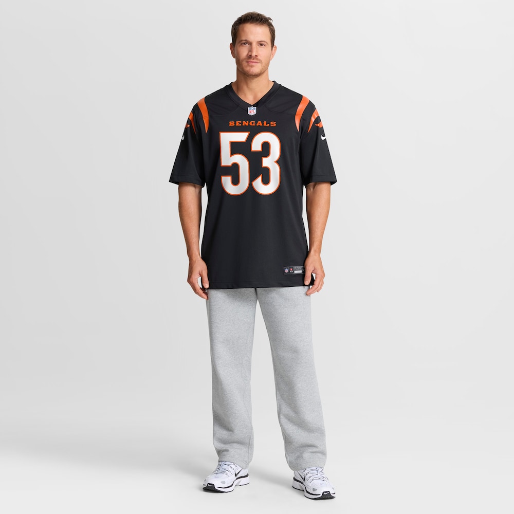 Cincinnati Bengals Merch - Men's Boye Mafe Team Game Jersey, Blacks For Men 1 - Unicasport Cincinnati Bengals Merch - Men's Boye Mafe Team Game Jersey, Blacks For Men