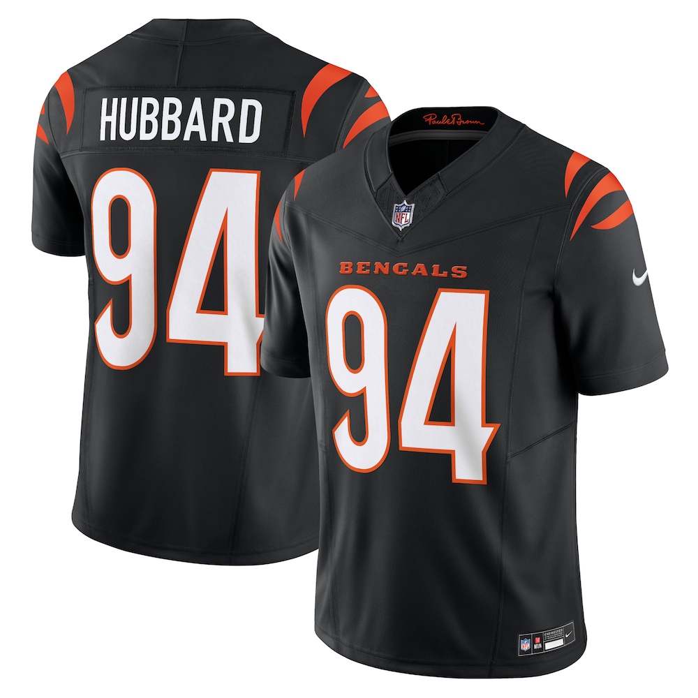 Cincinnati Bengals Merch - Men's Sam Hubbard Vapor F.U.S.E. Limited Jersey, Black 1 - Unicasport Cincinnati Bengals Merch - Men's Sam Hubbard Vapor F.U.S.E. Limited Jersey, Black