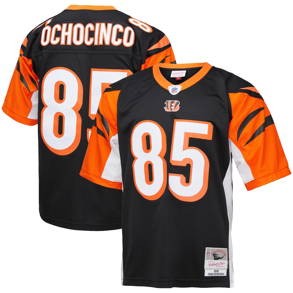 Cincinnati Bengals Merch - Men's Chad Ochocinco Legacy Replica Jersey, Black - Football Gift Idea 1 - Unicasport Cincinnati Bengals Merch - Men's Chad Ochocinco Legacy Replica Jersey, Black - Football Gift Idea
