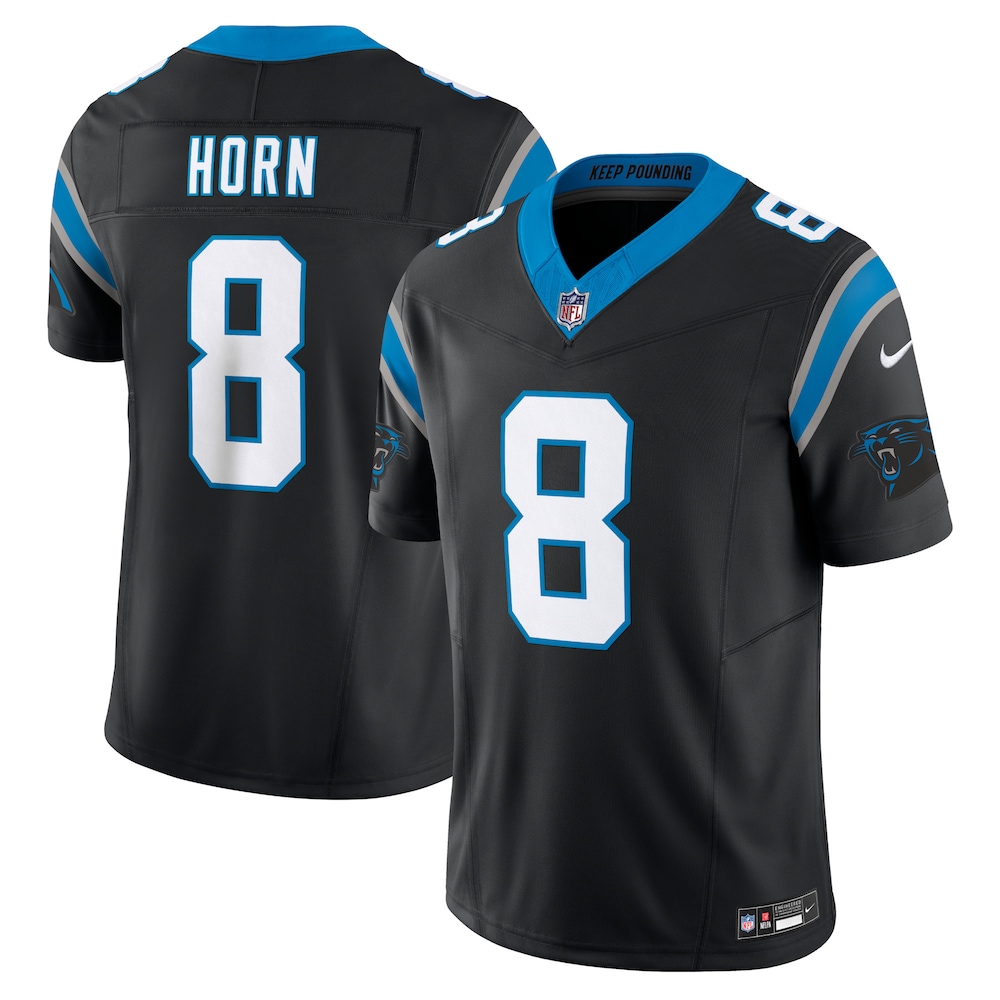 Carolina Panthers Merch - Men's Jaycee Horn Vapor F.U.S.E. Limited Jersey, Black 1 - Unicasport Carolina Panthers Merch - Men's Jaycee Horn Vapor F.U.S.E. Limited Jersey, Black