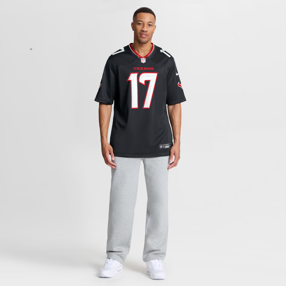 Houston Texans Merch - Men's Braxton Berrios Team Game Jersey, Navy - American Football Fan Gifts 1 - Unicasport Houston Texans Merch - Men's Braxton Berrios Team Game Jersey, Navy - American Football Fan Gifts