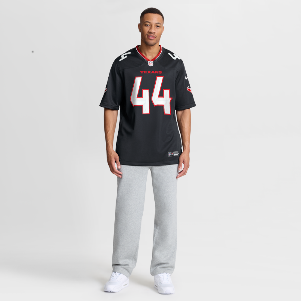Houston Texans Merch - Men's British Brooks Team Game Jersey, Navy 1 - Unicasport Houston Texans Merch - Men's British Brooks Team Game Jersey, Navy