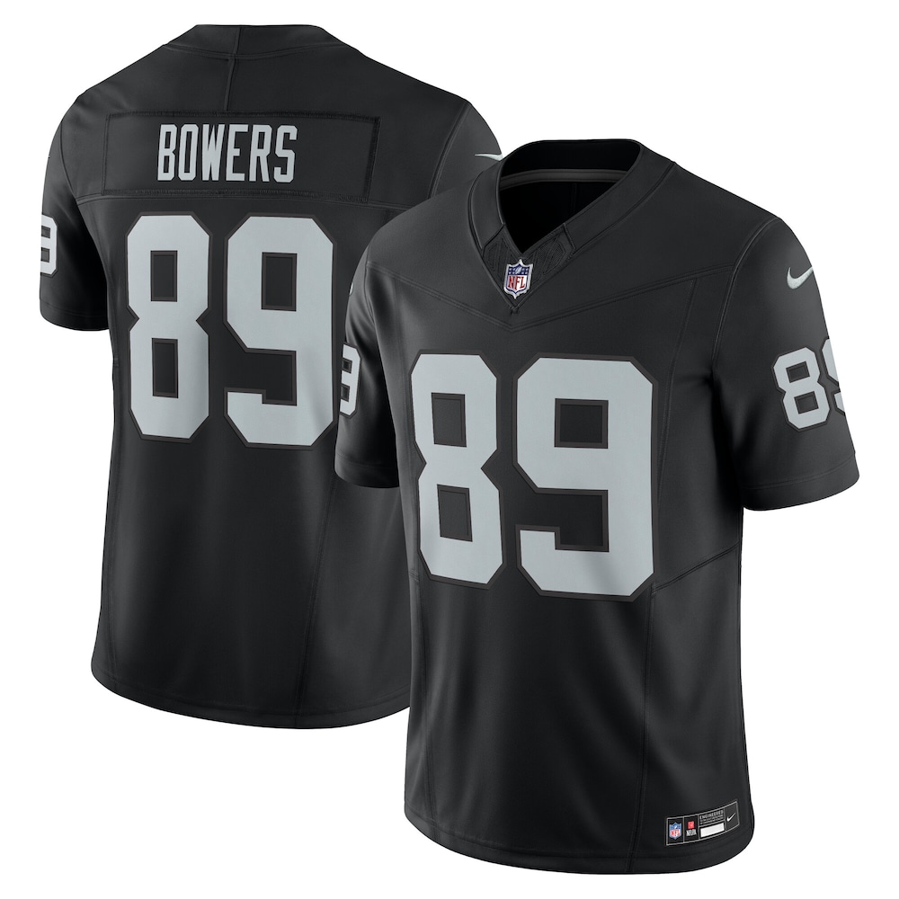 Las Vegas Raiders Merch - Men's Brock Bowers Team Vapor F.U.S.E. Limited Jersey, Black 1 - Unicasport Las Vegas Raiders Merch - Men's Brock Bowers Team Vapor F.U.S.E. Limited Jersey, Black