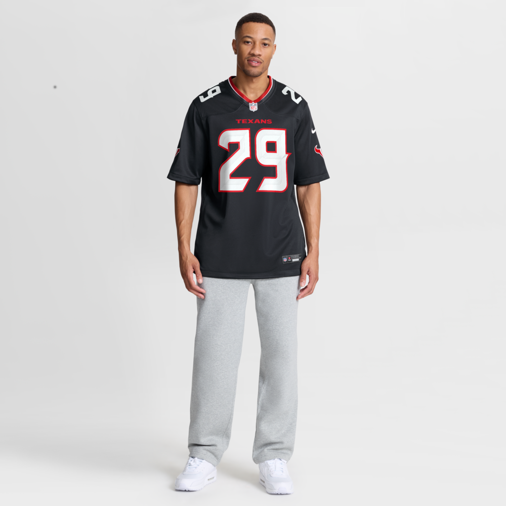 Houston Texans Merch - Men's M.J. Stewart Team Game Jersey, Navy 1 - Unicasport Houston Texans Merch - Men's M.J. Stewart Team Game Jersey, Navy