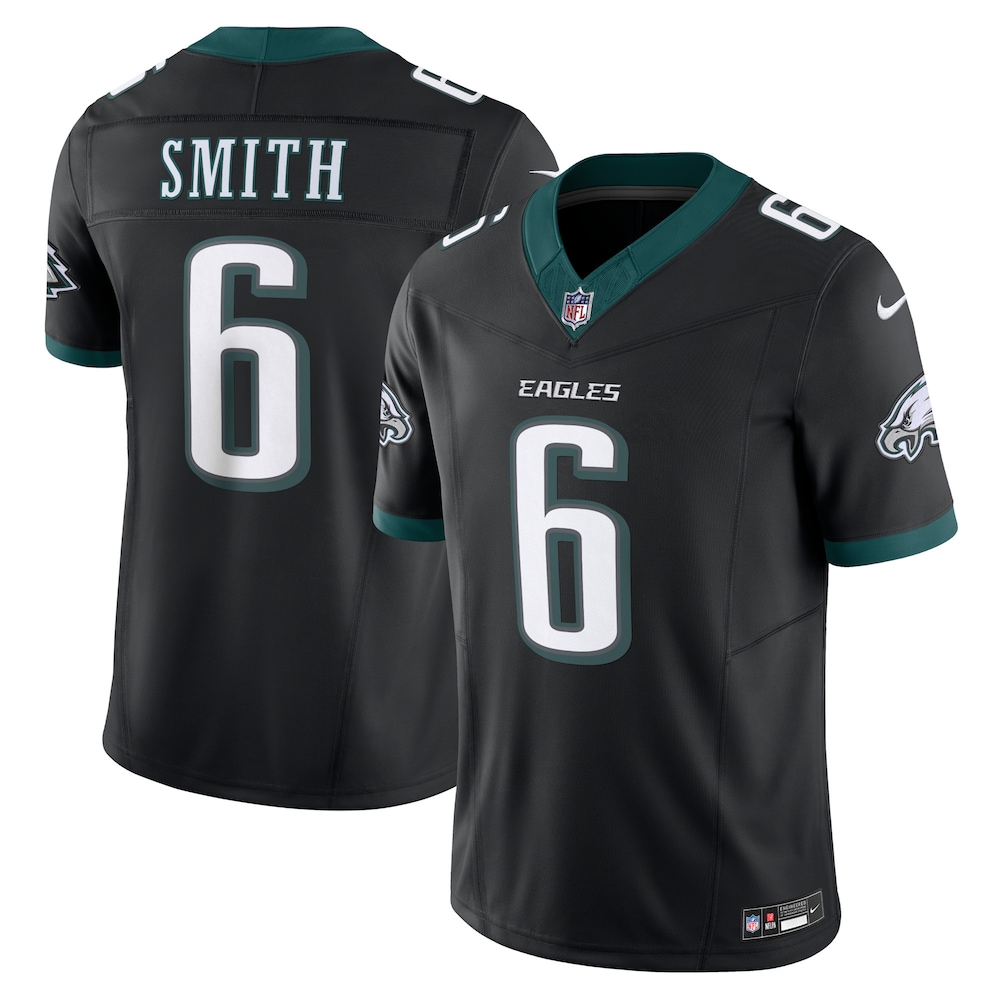 Philadelphia Eagles Merch - Men's DeVonta Smith Alternate Vapor F.U.S.E. Limited Jersey, Black 1 - Unicasport Philadelphia Eagles Merch - Men's DeVonta Smith Alternate Vapor F.U.S.E. Limited Jersey, Black