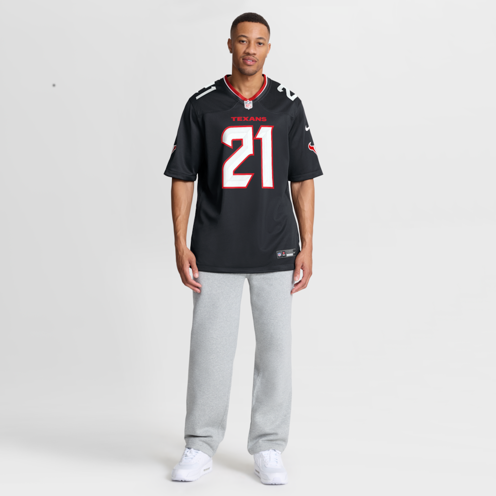 Houston Texans Merch - Men's Nick Chubb Team Game Jersey, Navy 1 - Unicasport Houston Texans Merch - Men's Nick Chubb Team Game Jersey, Navy