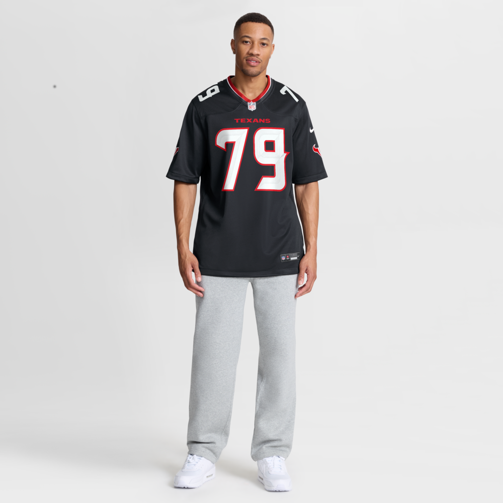 Houston Texans Merch - Men's Aireontae Ersery Team Game Jersey, Navy 1 - Unicasport Houston Texans Merch - Men's Aireontae Ersery Team Game Jersey, Navy