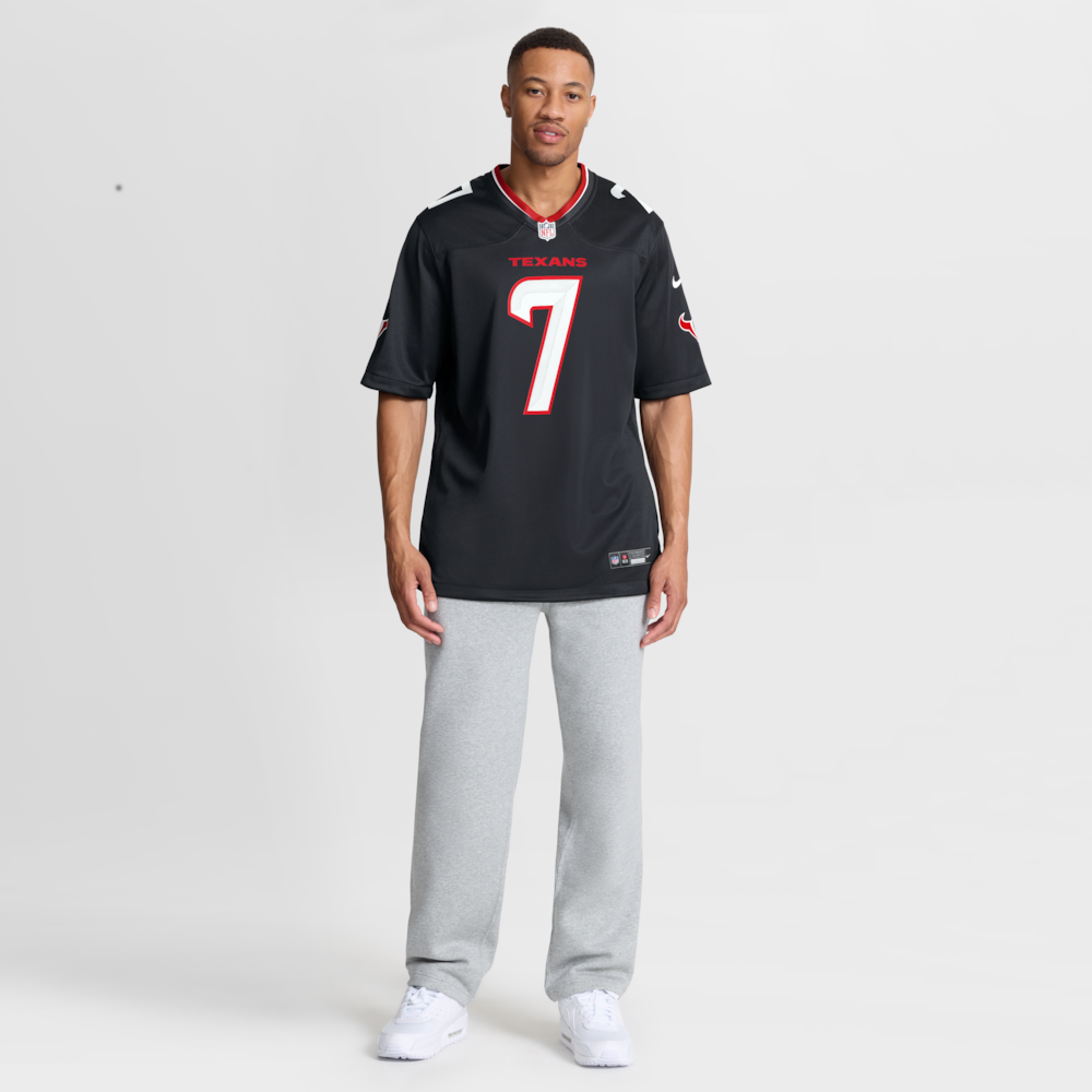 Houston Texans Merch - Men's C.J. Stroud Game Jersey, Navy 1 - Unicasport Houston Texans Merch - Men's C.J. Stroud Game Jersey, Navy