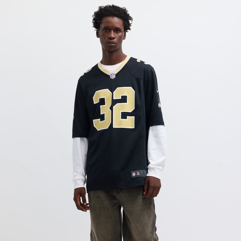 New Orleans Saints Merch - Men's Tyrann Mathieu Game Jersey, Black 1 - Unicasport New Orleans Saints Merch - Men's Tyrann Mathieu Game Jersey, Black