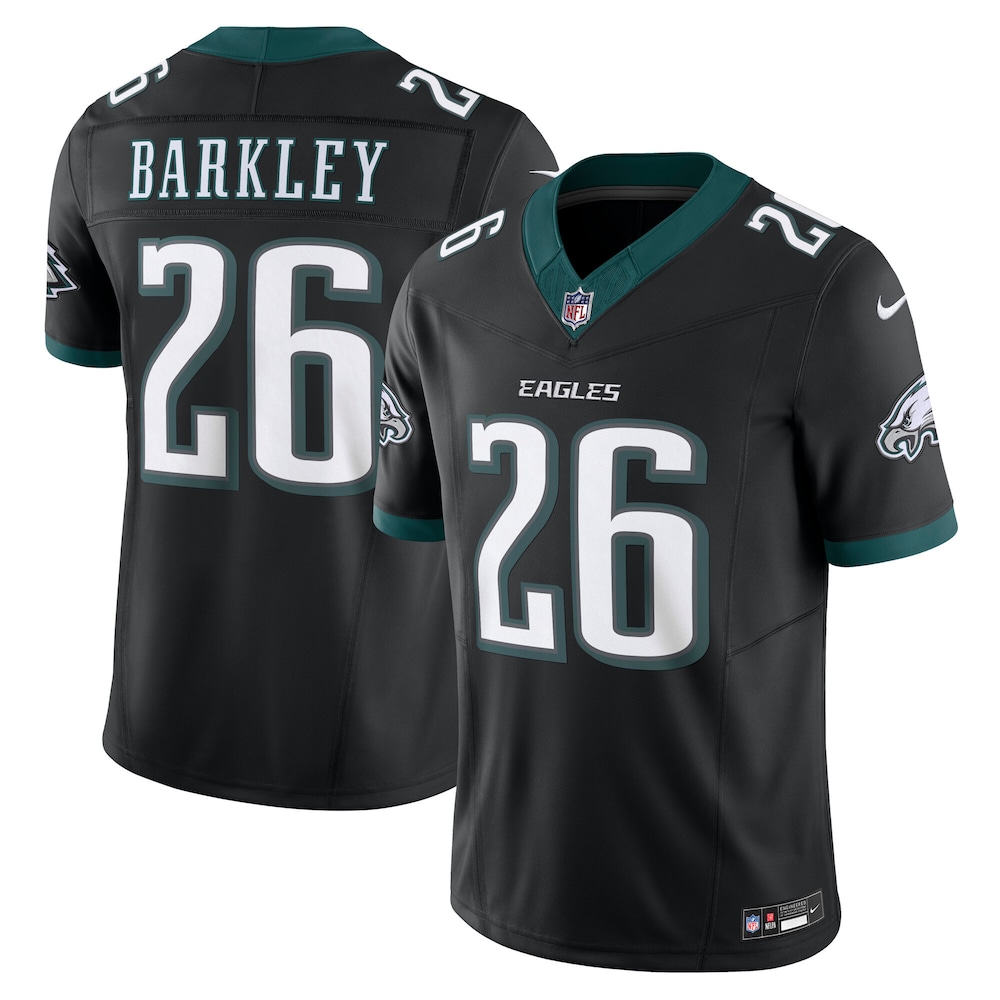 Philadelphia Eagles Merch - Men's Saquon Barkley Vapor F.U.S.E. Limited Jersey, Black 1 - Unicasport Philadelphia Eagles Merch - Men's Saquon Barkley Vapor F.U.S.E. Limited Jersey, Black