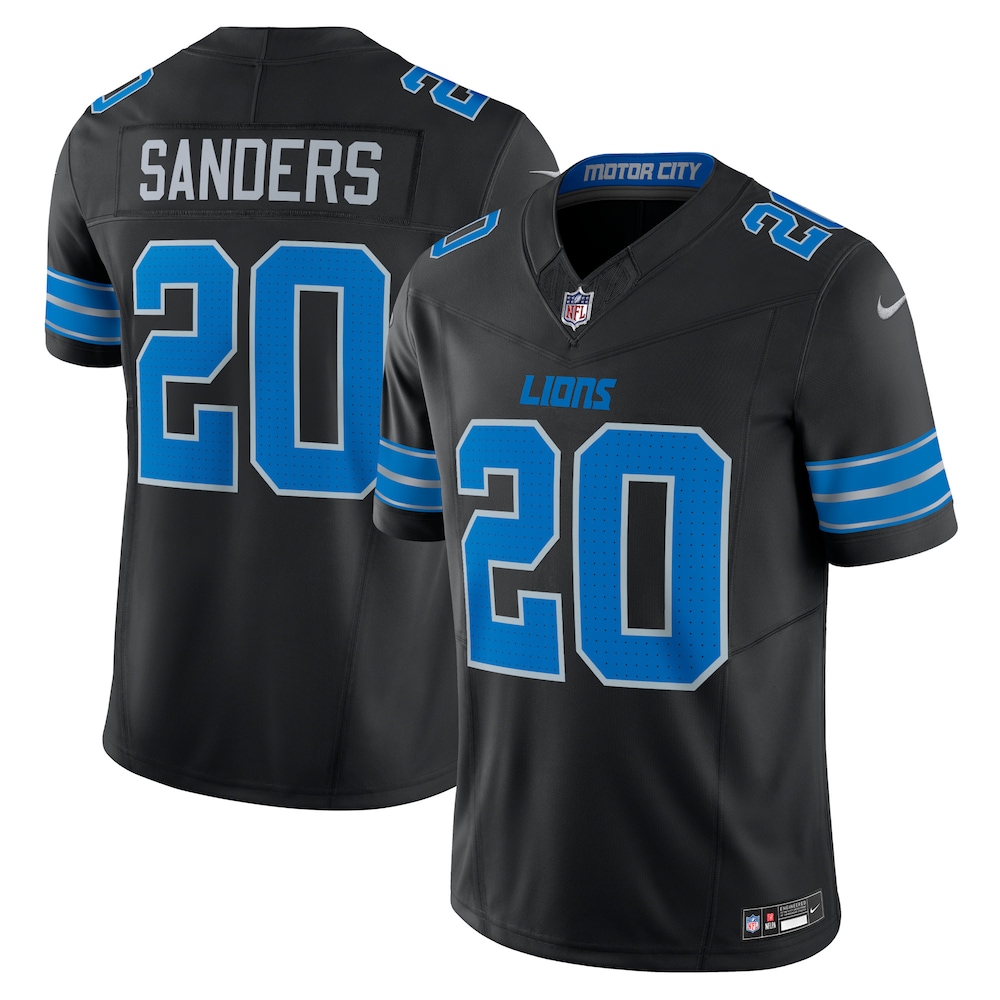 Detroit Lions Merch - Men's Barry Sanders 2nd Alternate Vapor F.U.S.E. Limited Jersey, Black 1 - Unicasport Detroit Lions Merch - Men's Barry Sanders 2nd Alternate Vapor F.U.S.E. Limited Jersey, Black