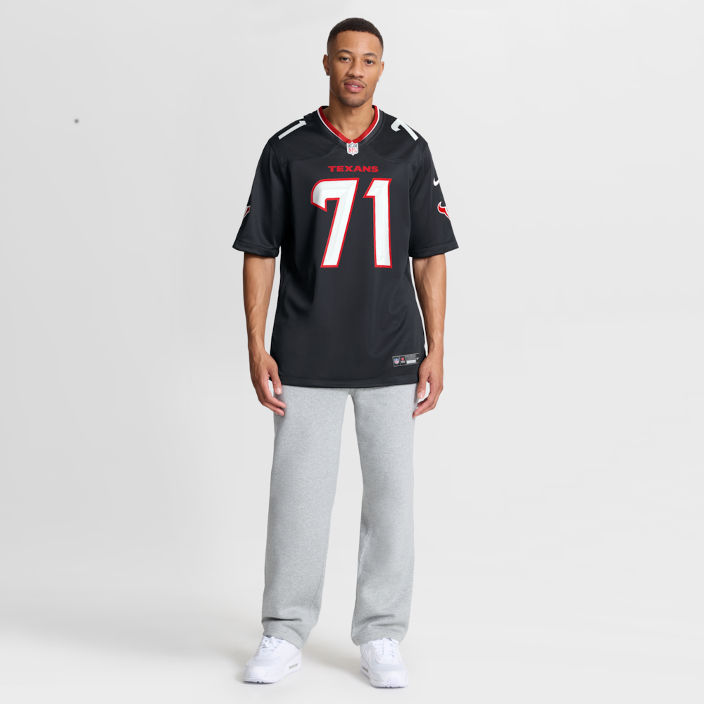 Houston Texans Merch - Men's Braden Smith Team Game Jersey, Navy 1 - Unicasport Houston Texans Merch - Men's Braden Smith Team Game Jersey, Navy