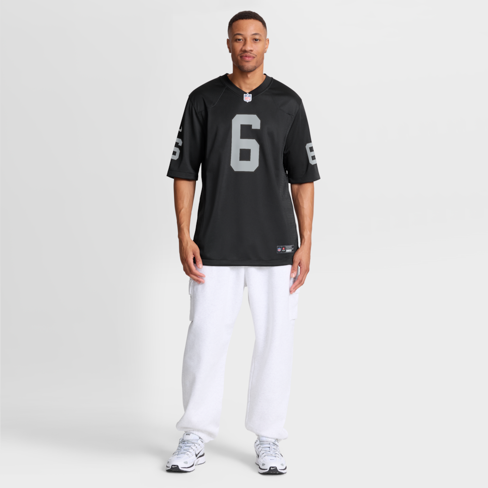 Las Vegas Raiders Merch - Men's AJ Cole Game Jersey, Black - Football Christmas Gifts 1 - Unicasport Las Vegas Raiders Merch - Men's AJ Cole Game Jersey, Black - Football Christmas Gifts