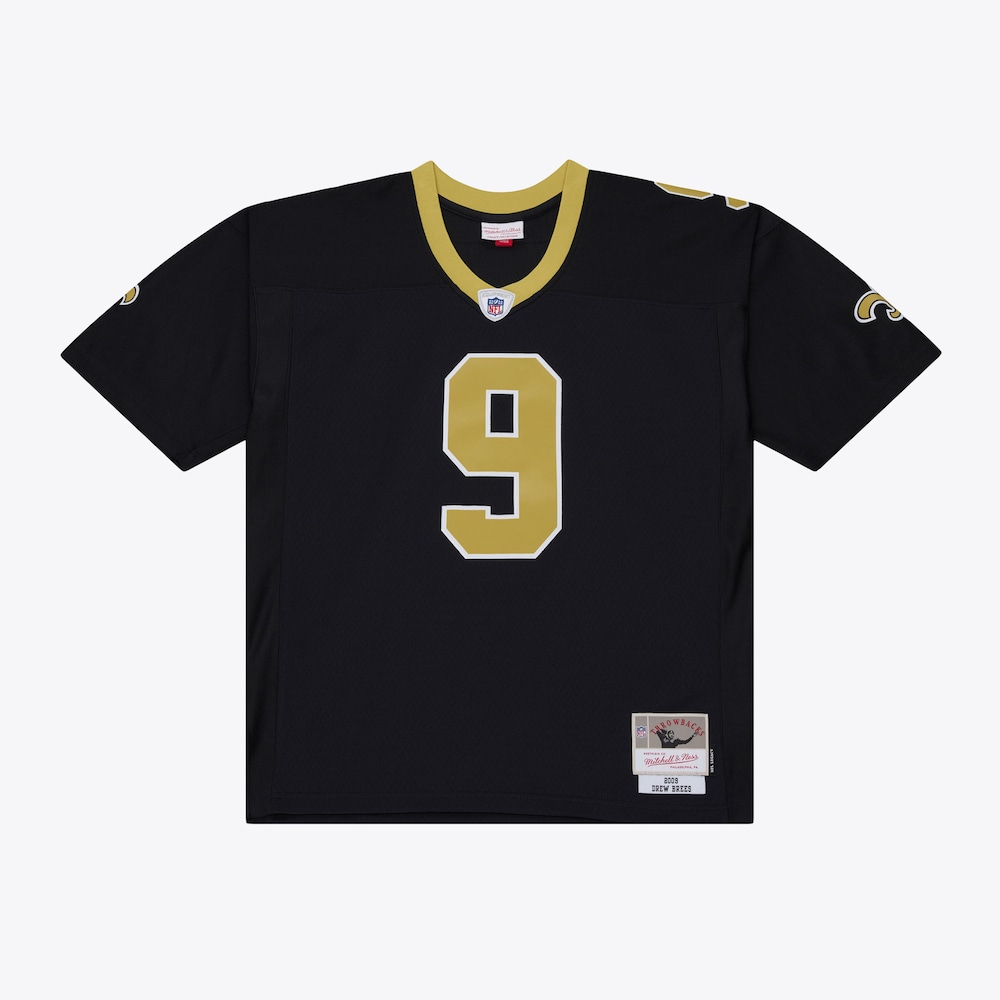 New Orleans Saints Merch - Men's Drew Brees 2009 Legacy Retired Player Jersey, Big & Tall, Black - Best Football Gifts For Adults 1 - Unicasport New Orleans Saints Merch - Men's Drew Brees 2009 Legacy Retired Player Jersey, Big & Tall, Black - Best Football Gifts For Adults