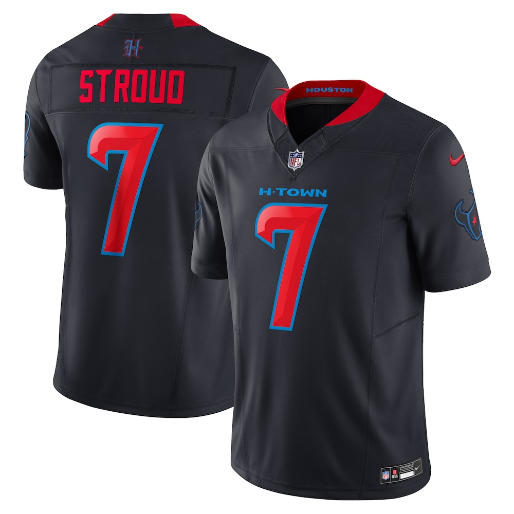Houston Texans Merch - Men's C.J. Stroud 2nd Alternate Vapor F.U.S.E. Limited Jersey, Navy 1 - Unicasport Houston Texans Merch - Men's C.J. Stroud 2nd Alternate Vapor F.U.S.E. Limited Jersey, Navy
