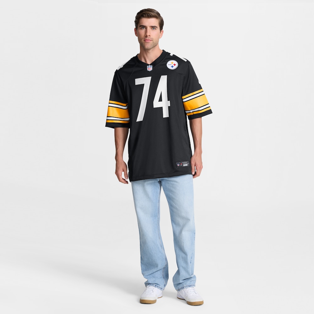 Pittsburgh Steelers Merch - Men's Spencer Anderson Game Jersey, Black 1 - Unicasport Pittsburgh Steelers Merch - Men's Spencer Anderson Game Jersey, Black