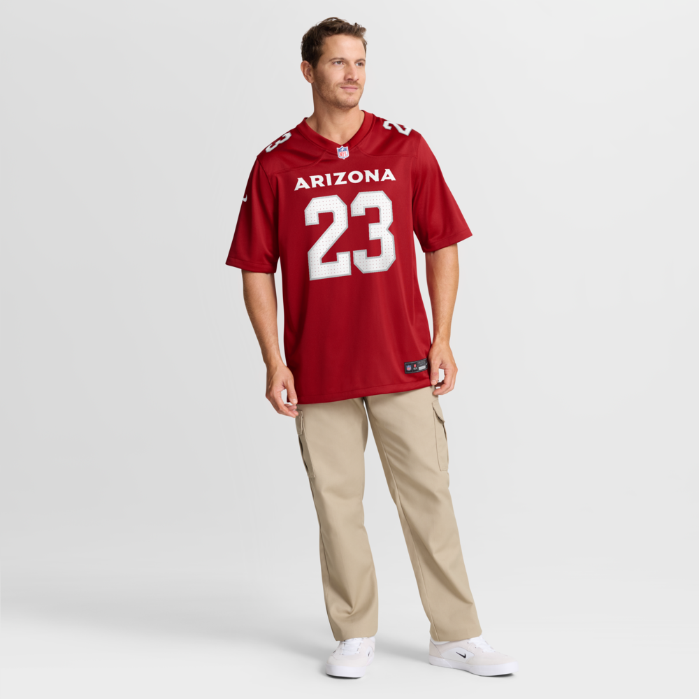Arizona Cardinals Merch - Men's Corey Clement Cardinal Team Game Jersey 1 - Unicasport Arizona Cardinals Merch - Men's Corey Clement Cardinal Team Game Jersey
