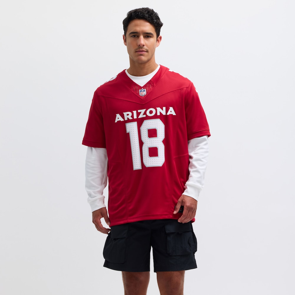Arizona Cardinals Merch - Men's Marvin Harrison Jr. Cardinal Vapor F.U.S.E. Limited Jersey 1 - Unicasport Arizona Cardinals Merch - Men's Marvin Harrison Jr. Cardinal Vapor F.U.S.E. Limited Jersey